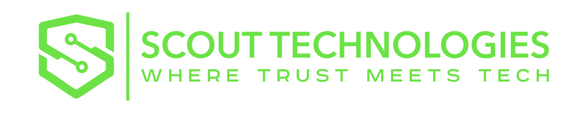 scout tech logo green